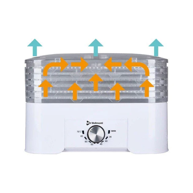 Зображення товару Сушка для овочів та фруктів Wellmonti WM-10121