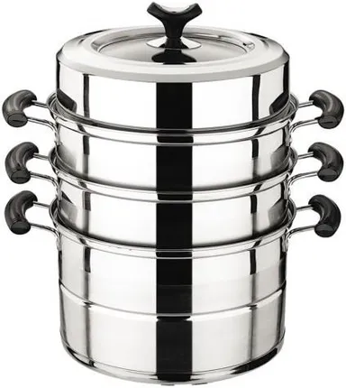 Мантоварка Maestro газова 32см,12л,4-рівні нержавійка,індукція MR 2900-32 Мантоварка Maestro газова 32см,12л,4-рівні нержавійка,індукція MR 2900-32 фото товару