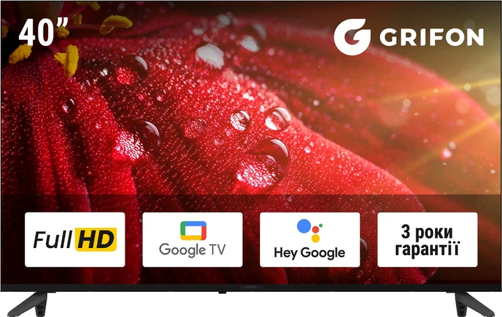 Зображення товару Телевізор Grifon діагональ 40" FHD DV40FSB1