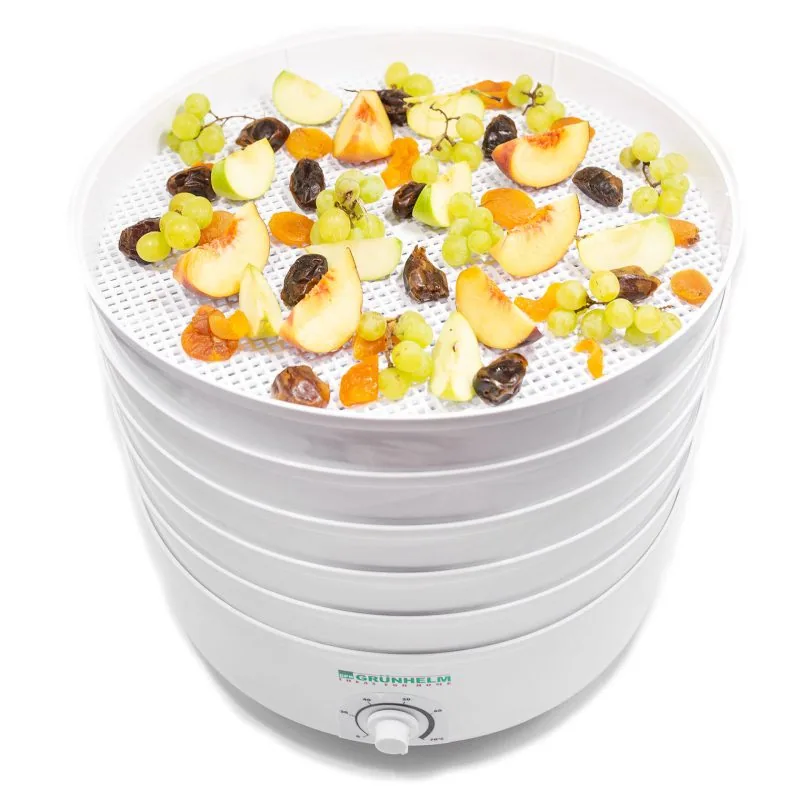 Зображення товару Сушка для овочів та фруктів Grunhelm (520Вт,20л,5ярусів) BY-11621