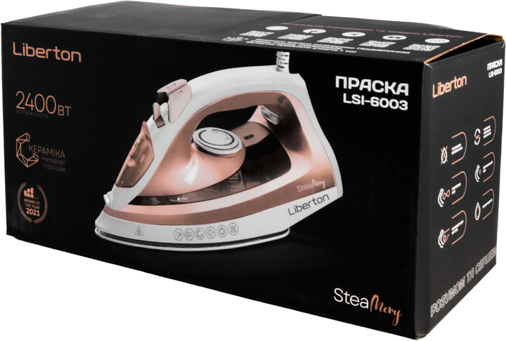 Праска Liberton LSI-6003 Праска Liberton LSI-6003 фото товару