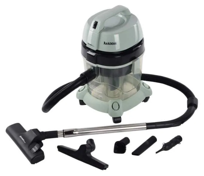 Зображення товару Пилосос First aqua 1400вт.,рез.для води 2.5л.,пиль 3.5л.,щітка для меблів,універсальна,двійний водяний фільтр,ручка для переноски.1