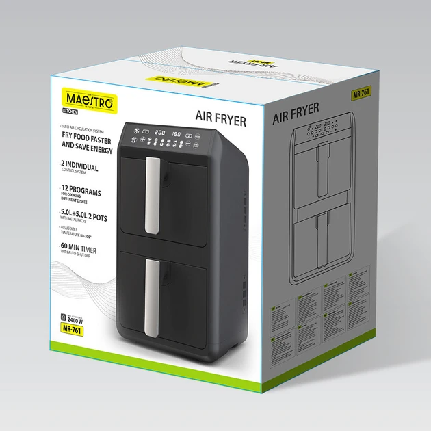 Зображення товару Аерогриль Maestro MR-7616