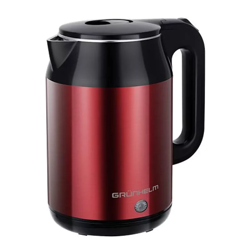 Чайник метал Grunhelm EKS-1921R Чайник метал Grunhelm EKS-1921R фото товару
