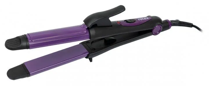 Зображення товару Плойка Rotex 35вт.,32мм.,випрамляч,покр.керам.,час нагр.30 сек. RHC460-C1