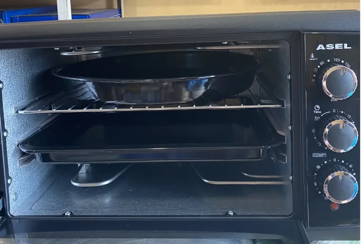 Зображення товару Духовка настільна Assel 40л AF-4033 grey3