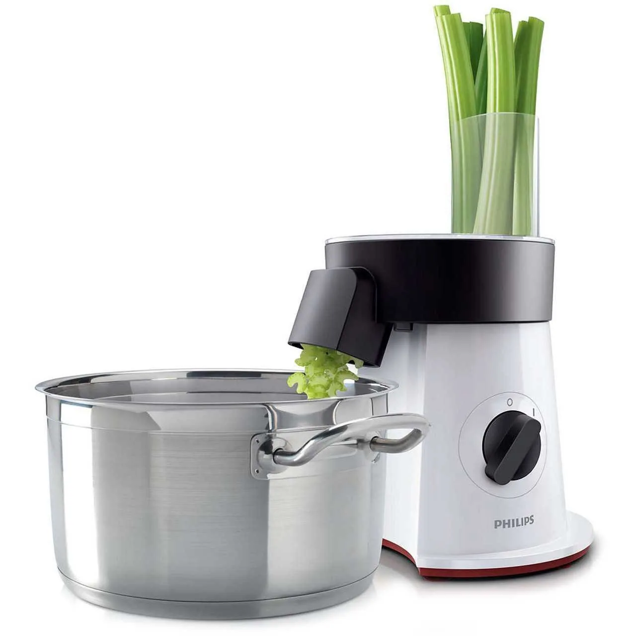 Зображення товару Овочерізка Philips 200вт.,терка 1шт.,,шинковка 5шт.1