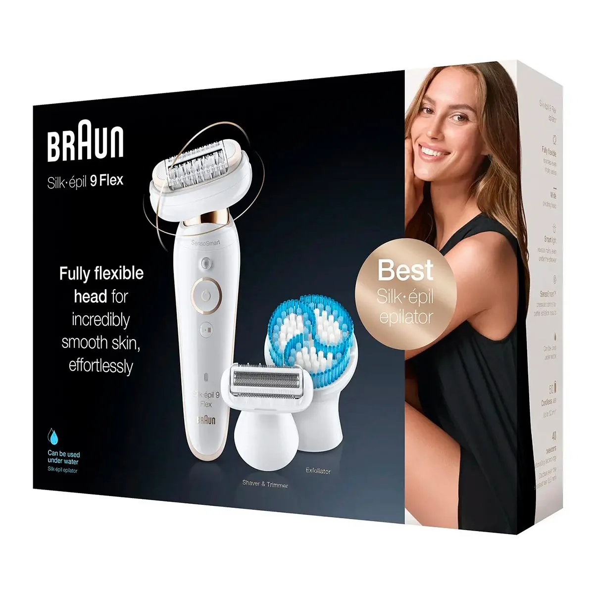 Зображення товару Епілятор Braun Silk-epil 9 Flex SES 9010 Wet&Dry1