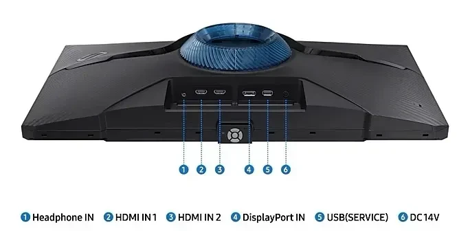 Зображення товару Телевізор-монітор Samsung діагональ 25" S25BG400EU1