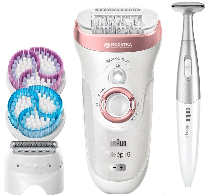 Епілятор Braun Silk-epil 9 SensoSmart SES 9880 Епілятор Braun Silk-epil 9 SensoSmart SES 9880 фото товару