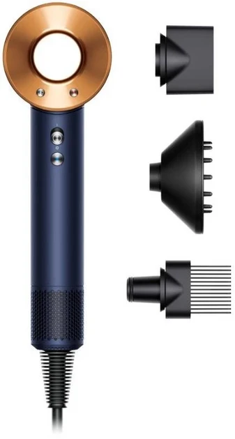 Фен Dyson HD07 Supersonic Prussian Blue/Rich Copper (113312-01) Фен Dyson HD07 Supersonic Prussian Blue/Rich Copper (113312-01) фото товару