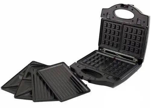 Зображення товару Сендвічниця 3в1 Magio 780вт.,антиприг.покр.,насадка гриль,сендвіч,белгійські вафлі,інд.нагріва.1