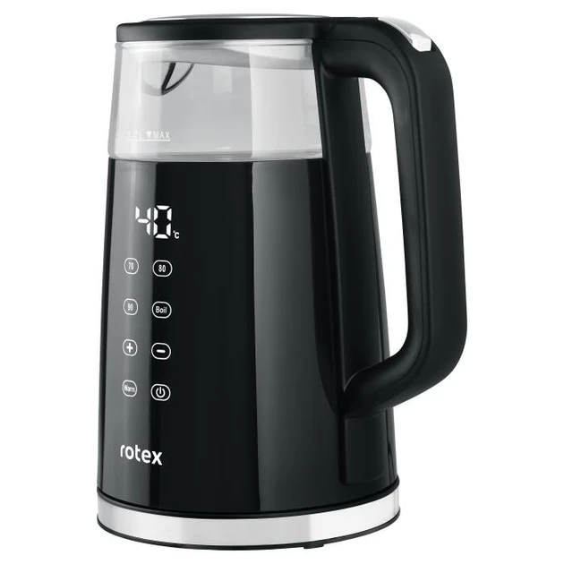 Зображення товару Чайник скло Rotex RKT86-GB2