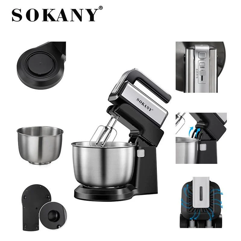 Зображення товару Міксер з чашею Sokany 500Вт, 3,5л, швидкості: 5 CX-6652B3