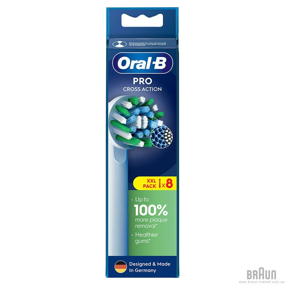 Зображення товару Зубна насадка для зубної щітки Oralb в уп. EB 50 RX-83