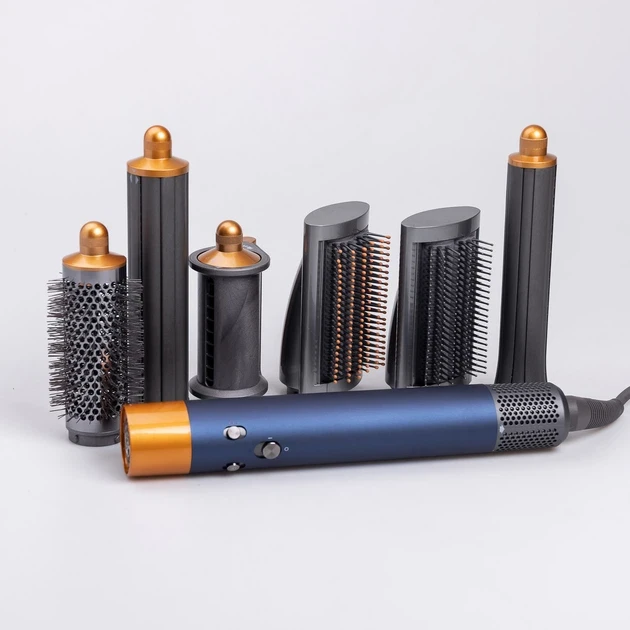 Зображення товару Стайлер Airwrap Complete Long 6 насадок, синій X9BL4