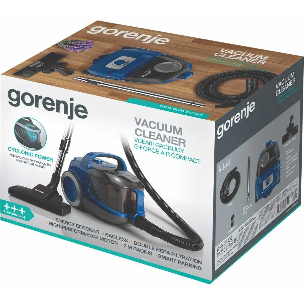 Зображення товару Пилосос з контейнером Gorenje VCEA 01 GACBUCY2