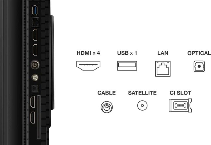 Зображення товару Телевізор Tcl діагональ 55" Qled 55P8K1