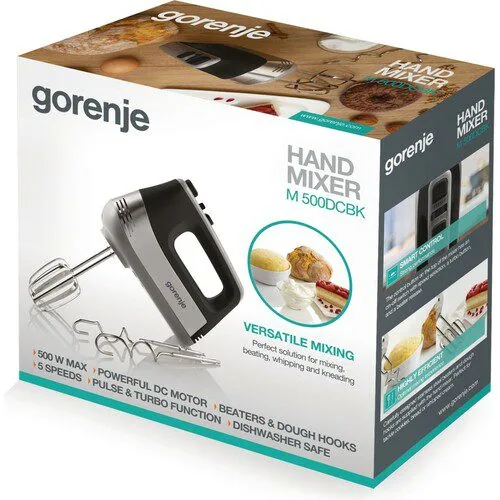 Зображення товару Міксер Gorenje M 500 DCBK1
