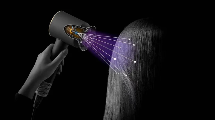 Зображення товару Фен Dyson Supersonic HD16 Nural Jasper/Plum (599003-01)4