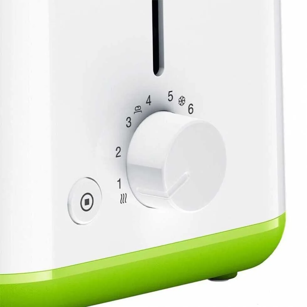 Зображення товару Тостер Braun 900вт.,2 відділення,8 реж.,підігрів,розморожування,підігрів,реш.для булочок,знімний піддон для крихт,пластик. HT 1010 GR1