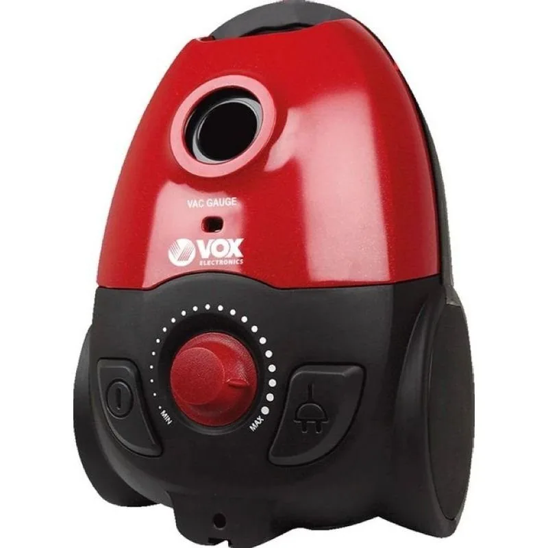 Зображення товару Пилосос Vox 1600Вт.,мішок,рег.потужності,насадка підлога,килим,для мебелі. SL-123R1