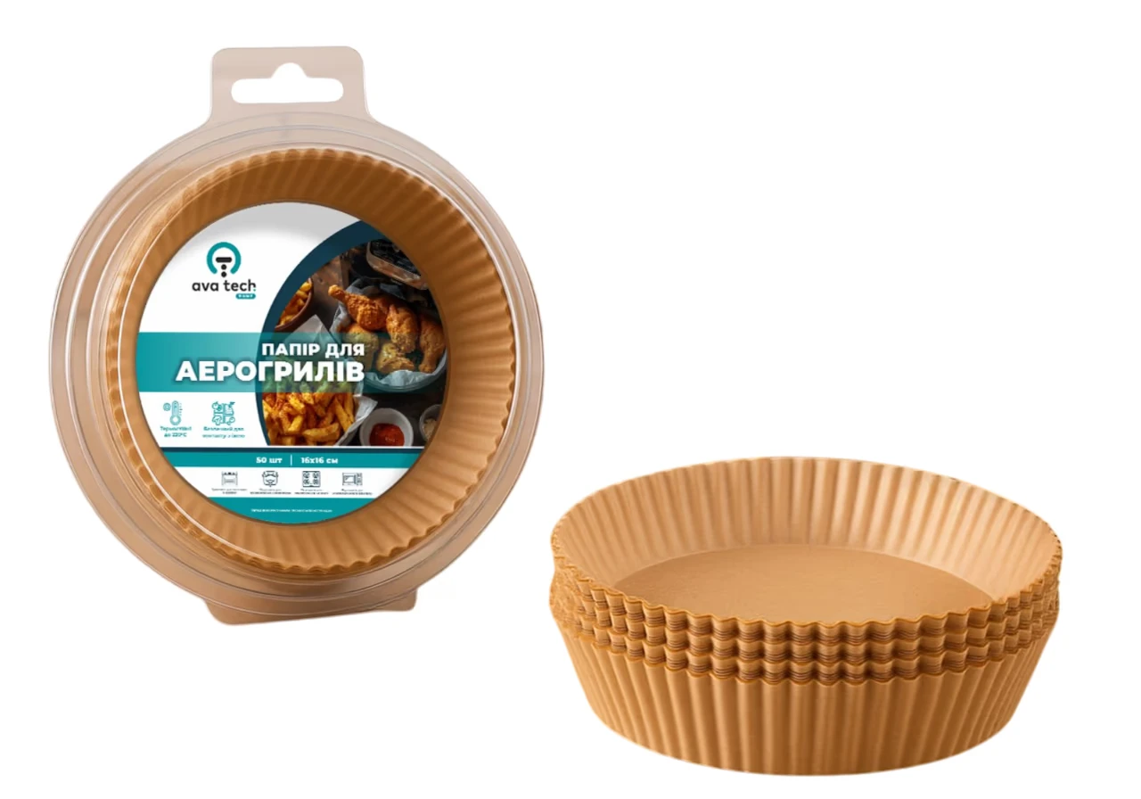 Папір для аерогрилів круглі Ava tech 20х20 50шт Круглі-20 Папір для аерогрилів круглі Ava tech 20х20 50шт Круглі-20 фото товару