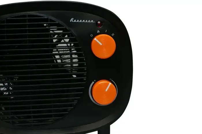 Зображення товару Тепловентилятор Ravanson  2000вт.,спіральний,підлоговий,світловий індикатор,зах.від перегріва,холодний обдув. FH-2000RB1