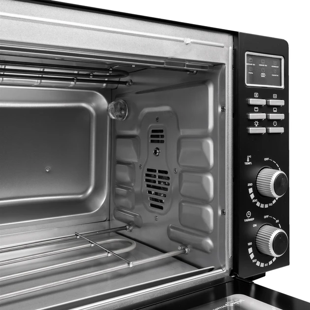 Зображення товару Духовка настільна Liberton LEO-501E Black4