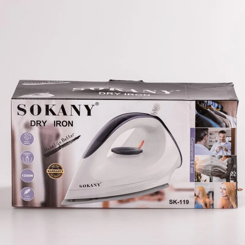 Зображення товару Праска Sokany SK-1192