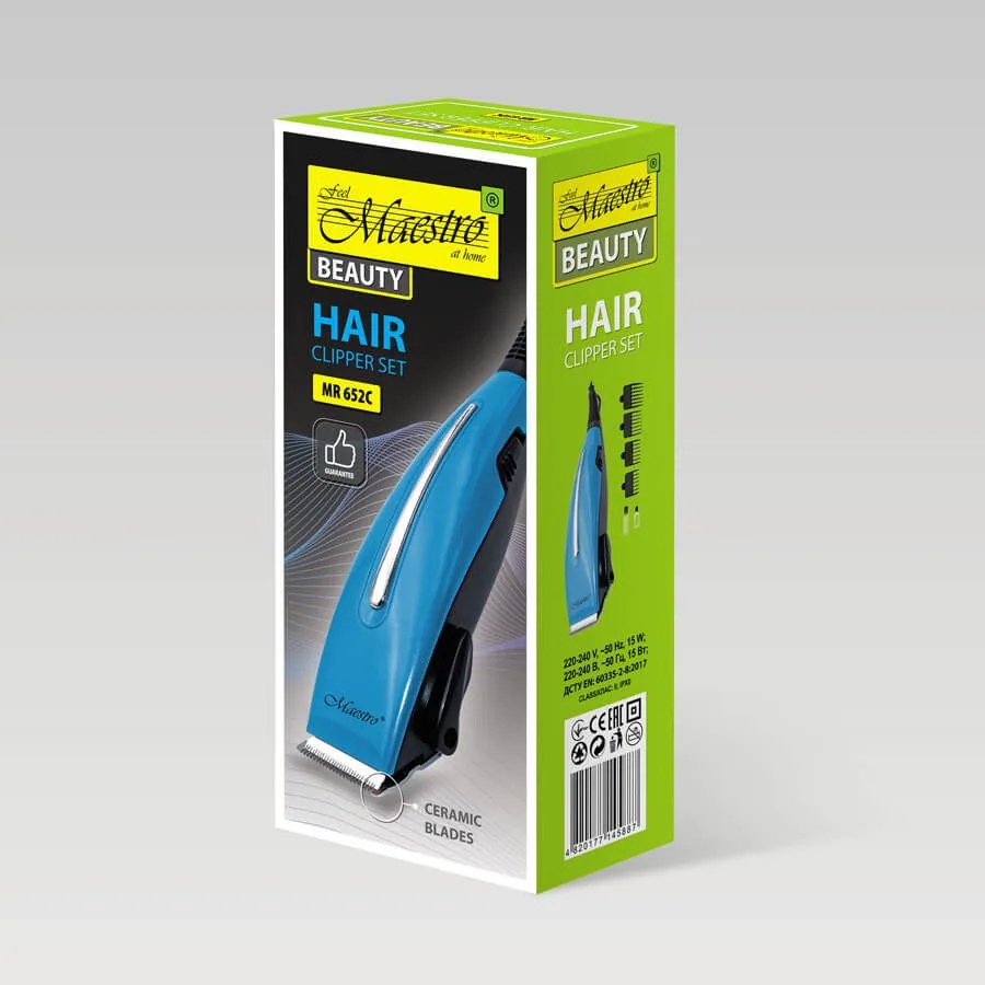 Зображення товару Машинка для стрижки Maestro MR-652C1