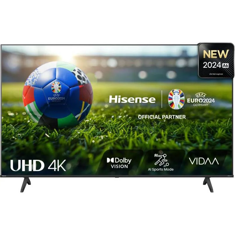 Телевізор Hisense діагональ
43" 43A6N Телевізор Hisense діагональ
43" 43A6N фото товару