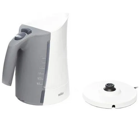 Зображення товару Чайник Braun 2200вт,1,7л.,пластик,система швидк.закипання. WK 300 WHITE1
