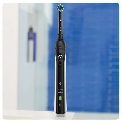 Зображення товару Зубна щітка Oralb Smart 4500 Black Edition акумм.48 год.,режи.щоденне,делікат.,массаж,індик.заряд.,безконтакт.заряд. D601 Smart 4500 Black Edition1