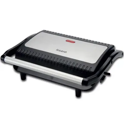 Зображення товару Гриль Magio 900вт.,рег.темп.,індик.готовн.,антиприг.покр.,рег.висоти,відкр.на 180°. MG-3641