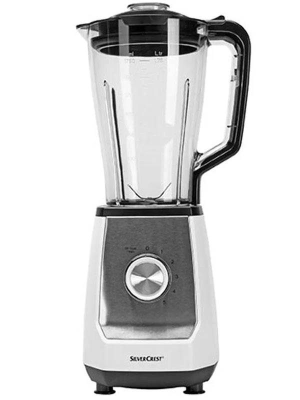 Блендер стаціонарний Silver Crest 600вт.,чаша-пласт.,1,75л.,леза-нерж. SSM 600 B3 Black Блендер стаціонарний Silver Crest 600вт.,чаша-пласт.,1,75л.,леза-нерж. SSM 600 B3 Black фото товару
