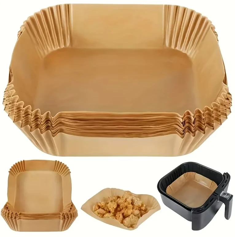 Зображення товару Пергамент для аэрогриля AVATech Home 20см 50 шт. (квадрат №20) 20х20 Квадрат-201