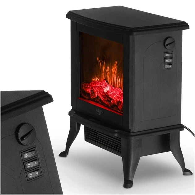 Зображення товару Обігрівач камін Adler AD 77541